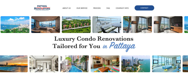 ホームページ制作　PATTAYA RENOVATORS