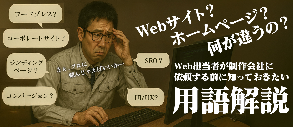 Webサイト？　ホームページ？　何が違うの？　タイ・バンコクでWeb担当者が制作会社へ依頼する前に知っておきたい用語解説